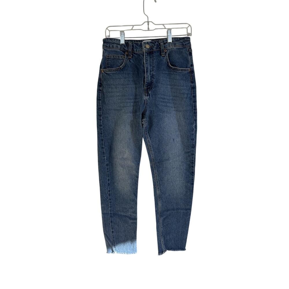 BDG Urban Outfitters Edie High Rise Skinny Jeans Raw Hem Womens W30 L32